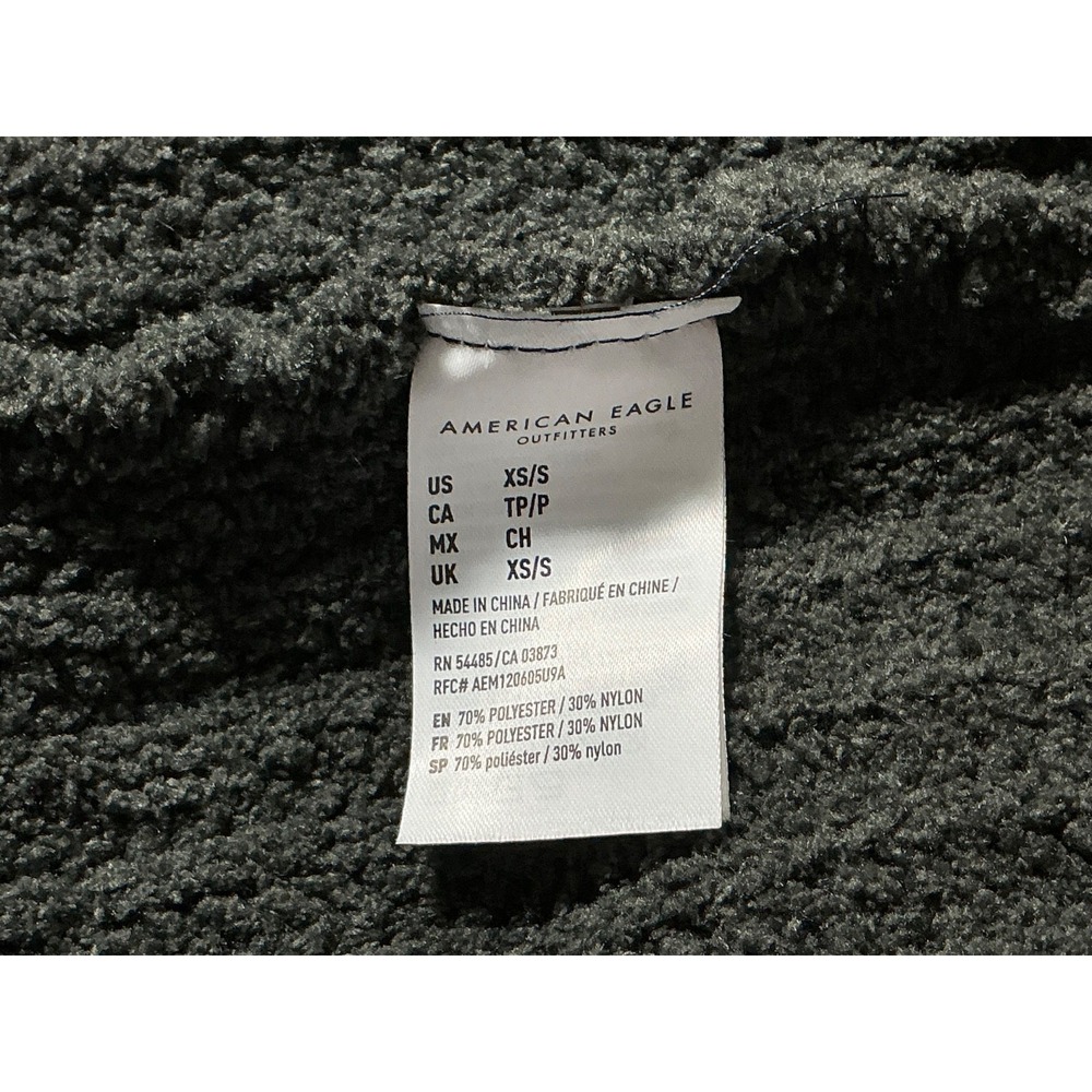 American Eagle Cardigan Sweater Womens XS / S Gray Open‎ Casual Comfy Cozy Soft - Picture 8 of 10
